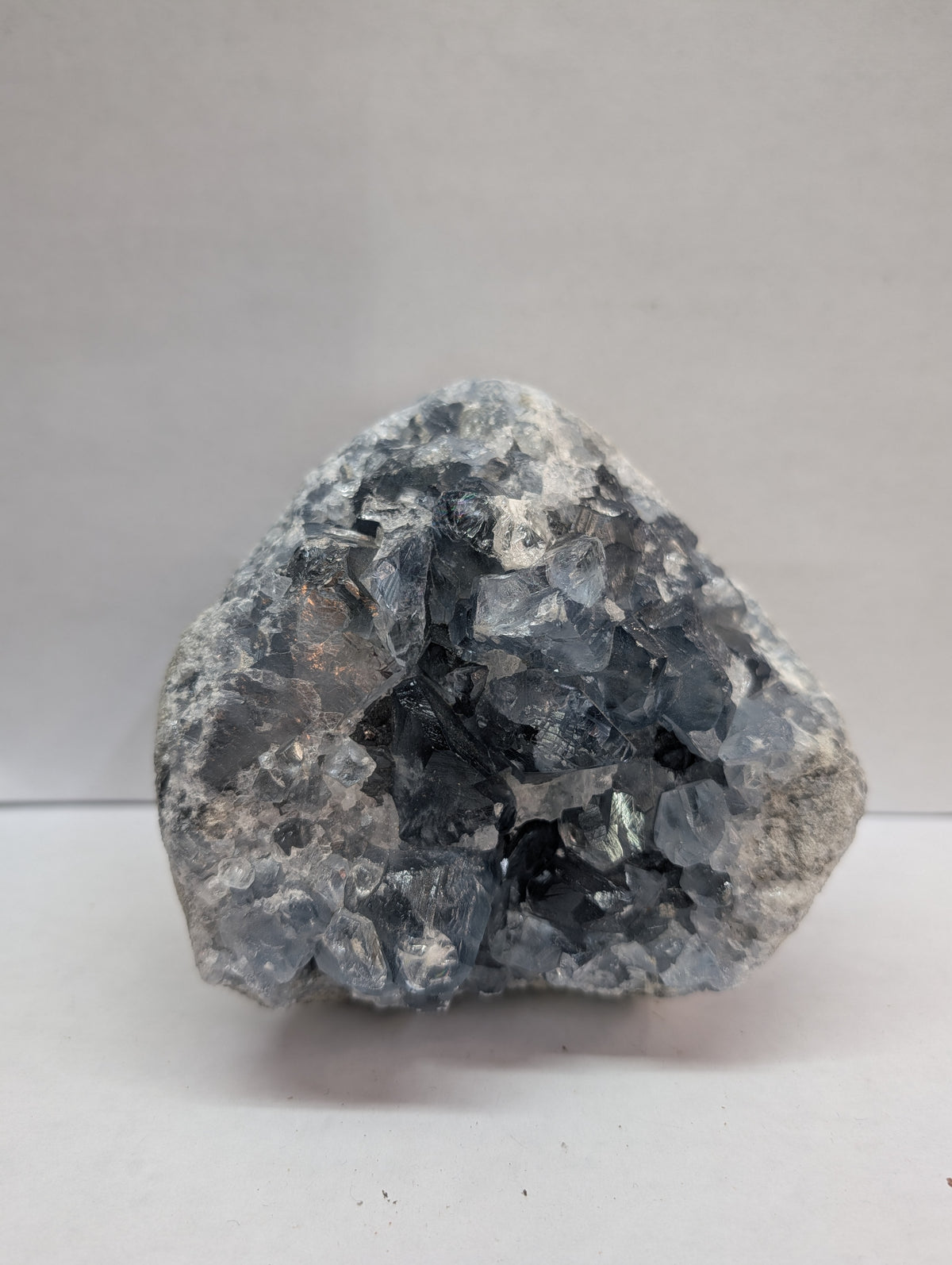 Blue Calcite Geode