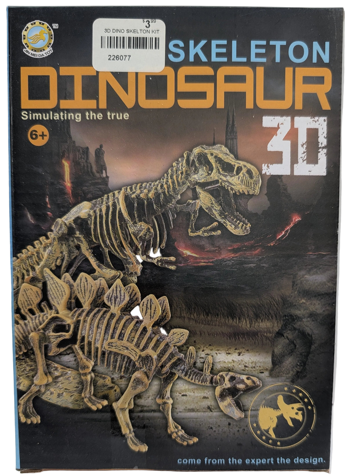 Dinosaur Skeleton 3D Kit