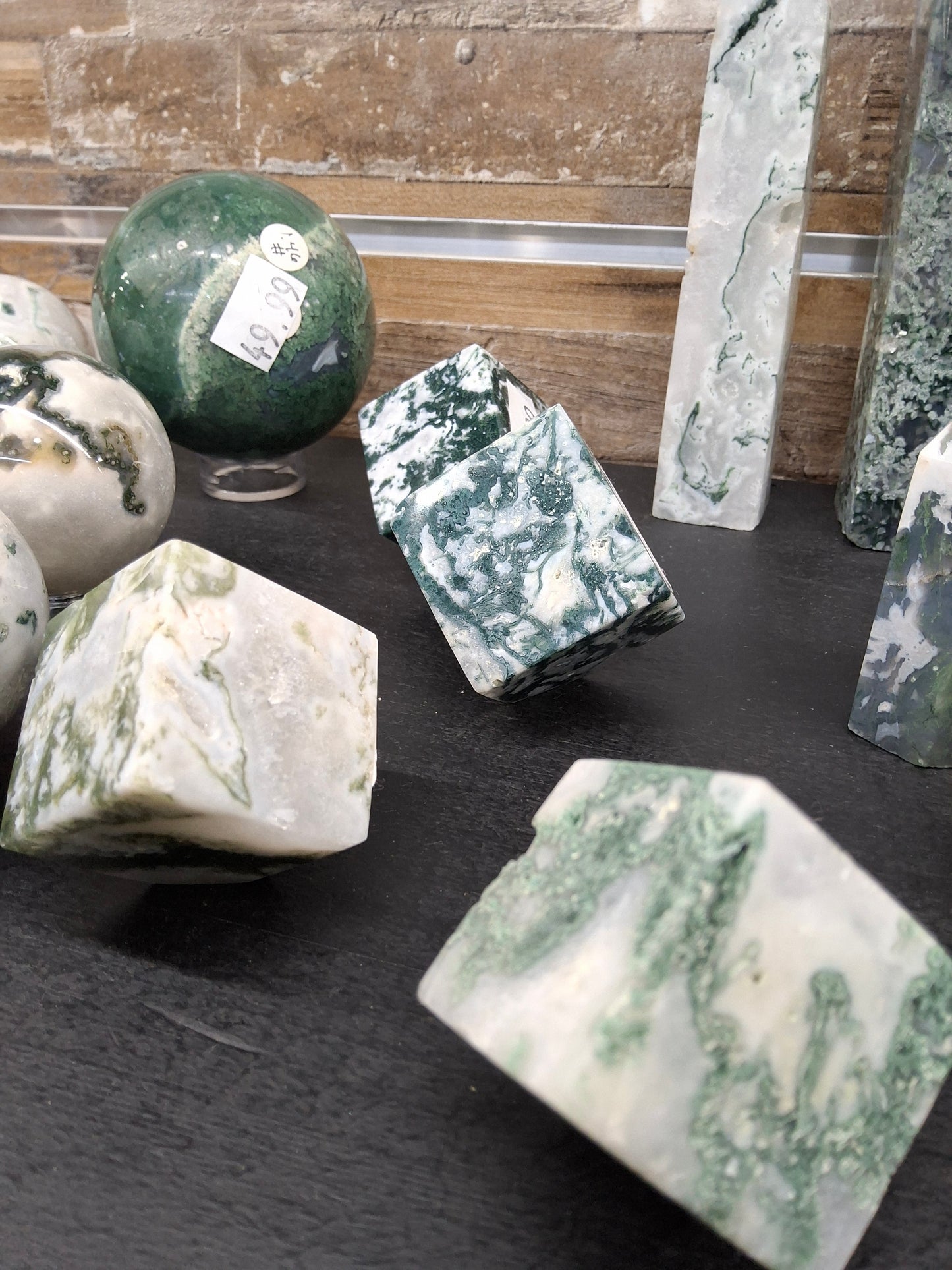 Tree Agate Cube