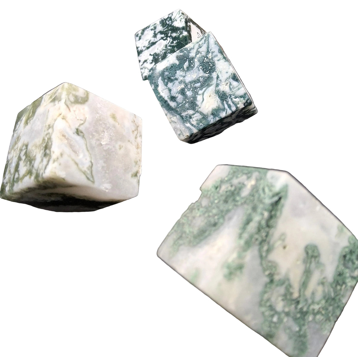 Tree Agate Cube