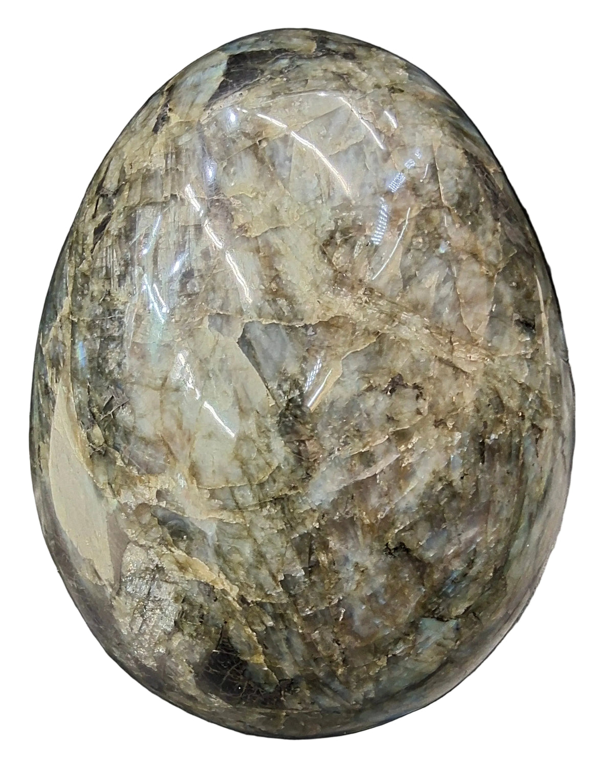XL Labradorite Egg