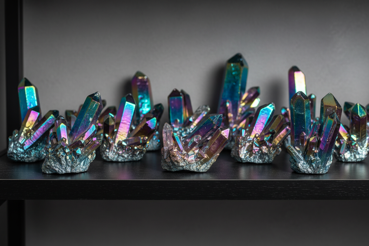 Rock Wall: Aura Quartz