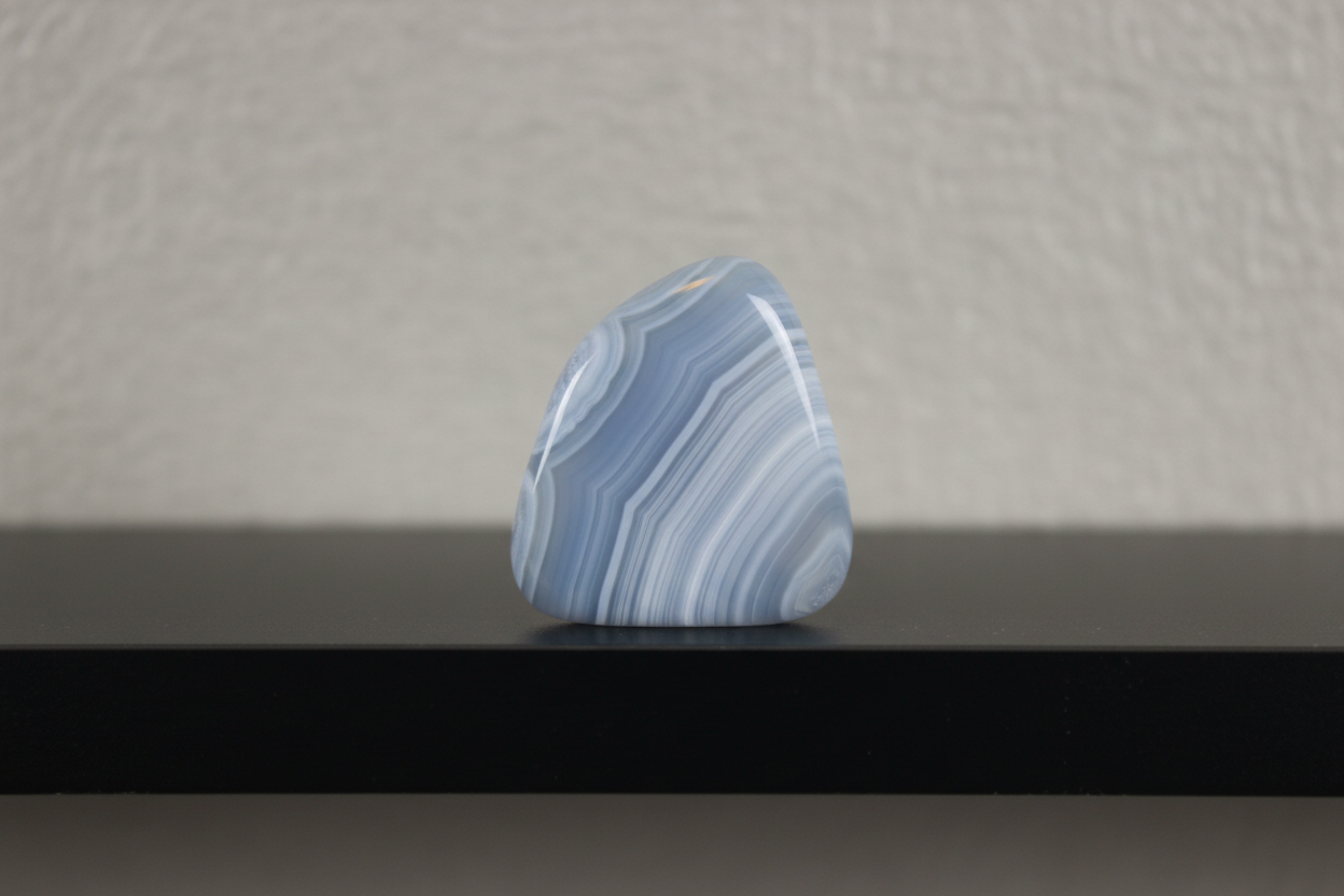 Rock Wall: Blue Lace Agate