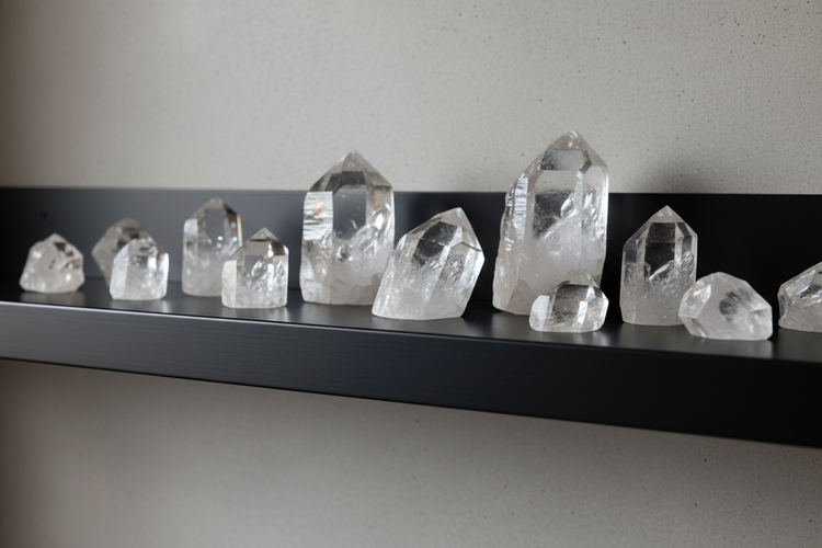 Rock Wall: Clear Quartz