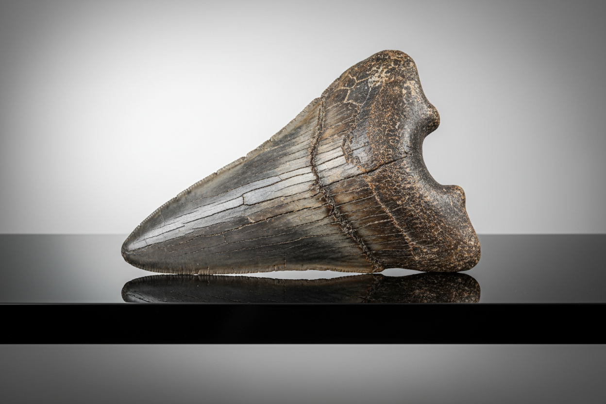 Rock Wall: Megalodon Teeth