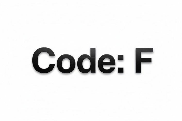 Code: F