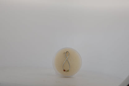 Stuller multi-stone infinity pendant