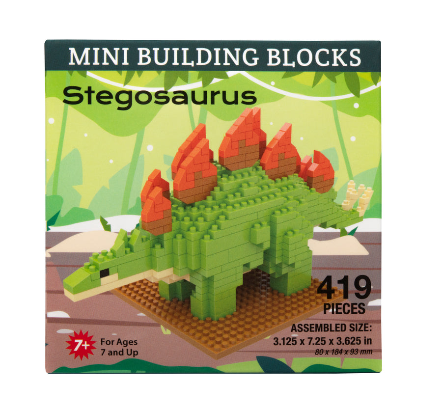 Mini Building Blocks Stegosaurus