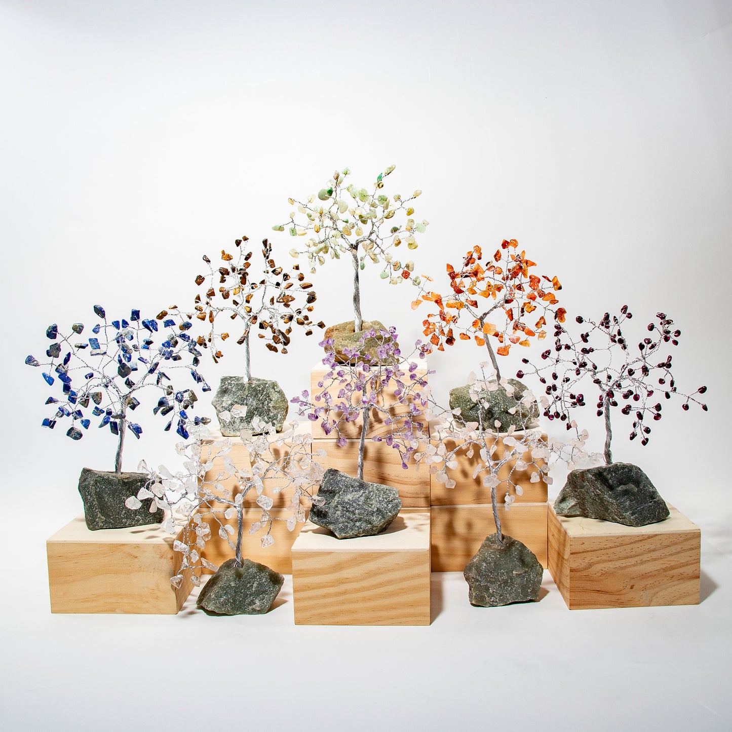 Tree W/ Stone Base — Pigeon Forge Gem Mine