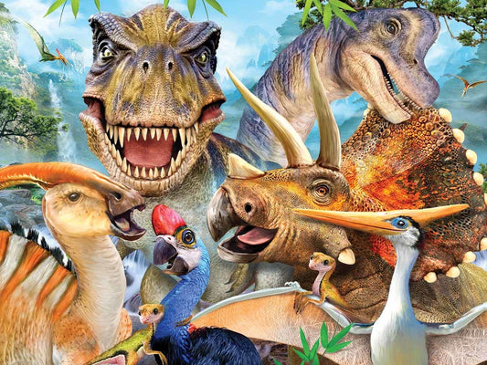 DINO SELFIE 3D PUZZLE — Pigeon Forge Gem Mine