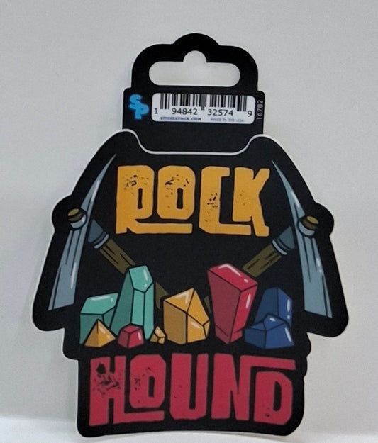 ROCK HOUND STICKER