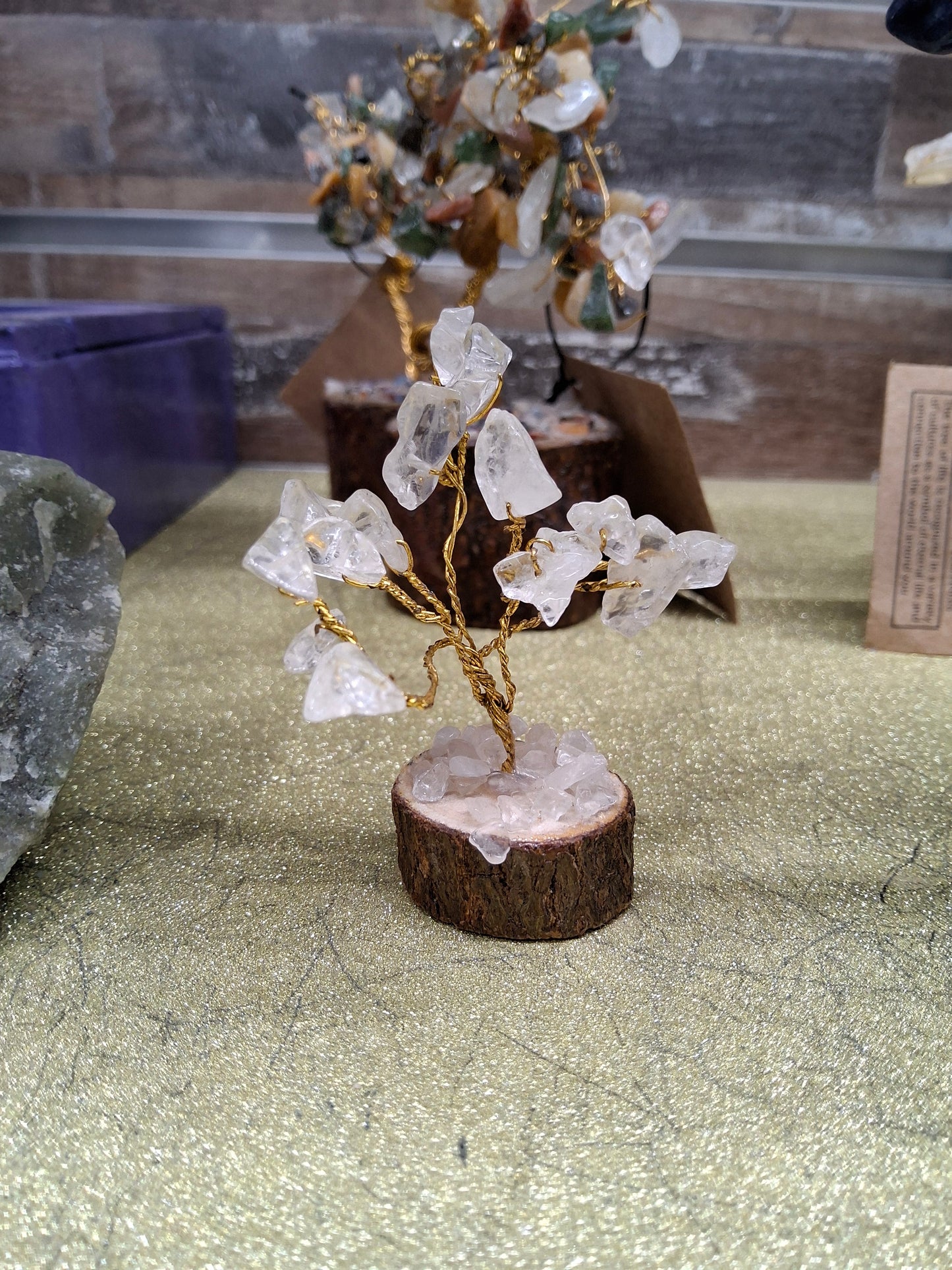 Sm. Stone Tree W/Bark