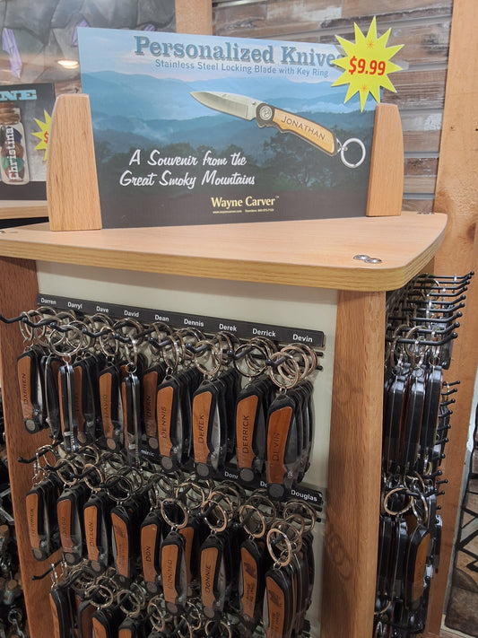 BLACK & CHERRY NAME PRO KNIVES