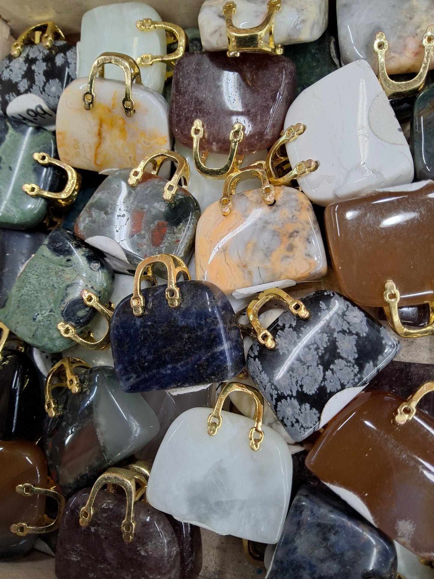 STONE PURSE