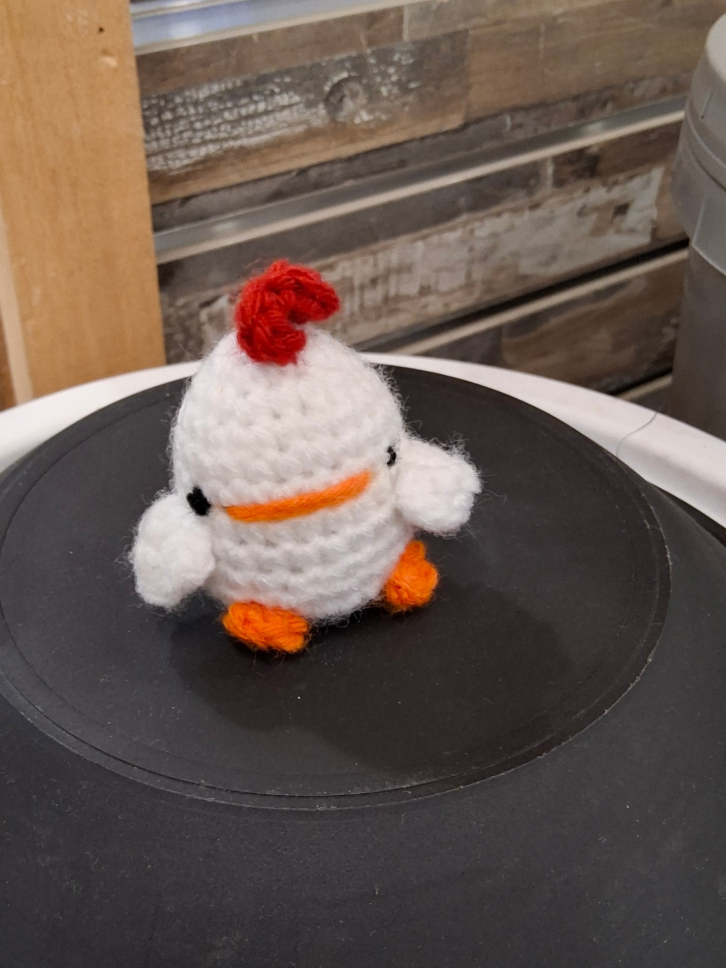 HAND KNITTED CHICKEN
