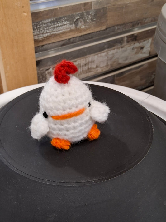 HAND KNITTED CHICKEN