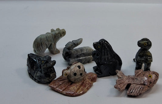 SOAPSTONE ANIMALS