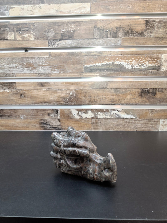 Yooperlite Dragon Skull