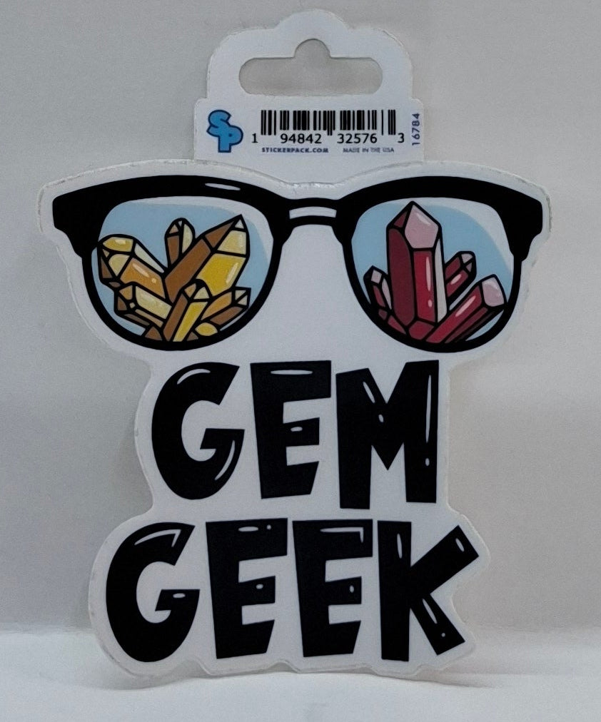 GEM GEEK STICKER