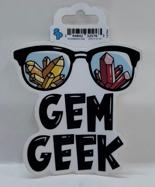 GEM GEEK STICKER