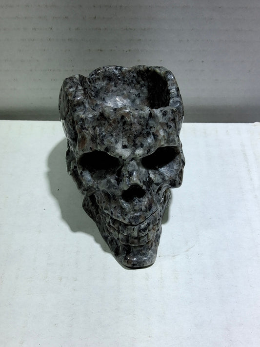 Yooperlite Skull Bowl