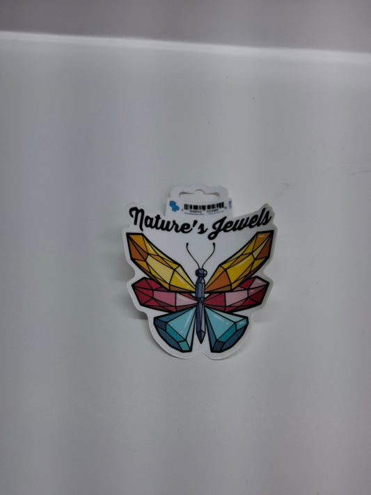 NATURES JEWELS STICKER